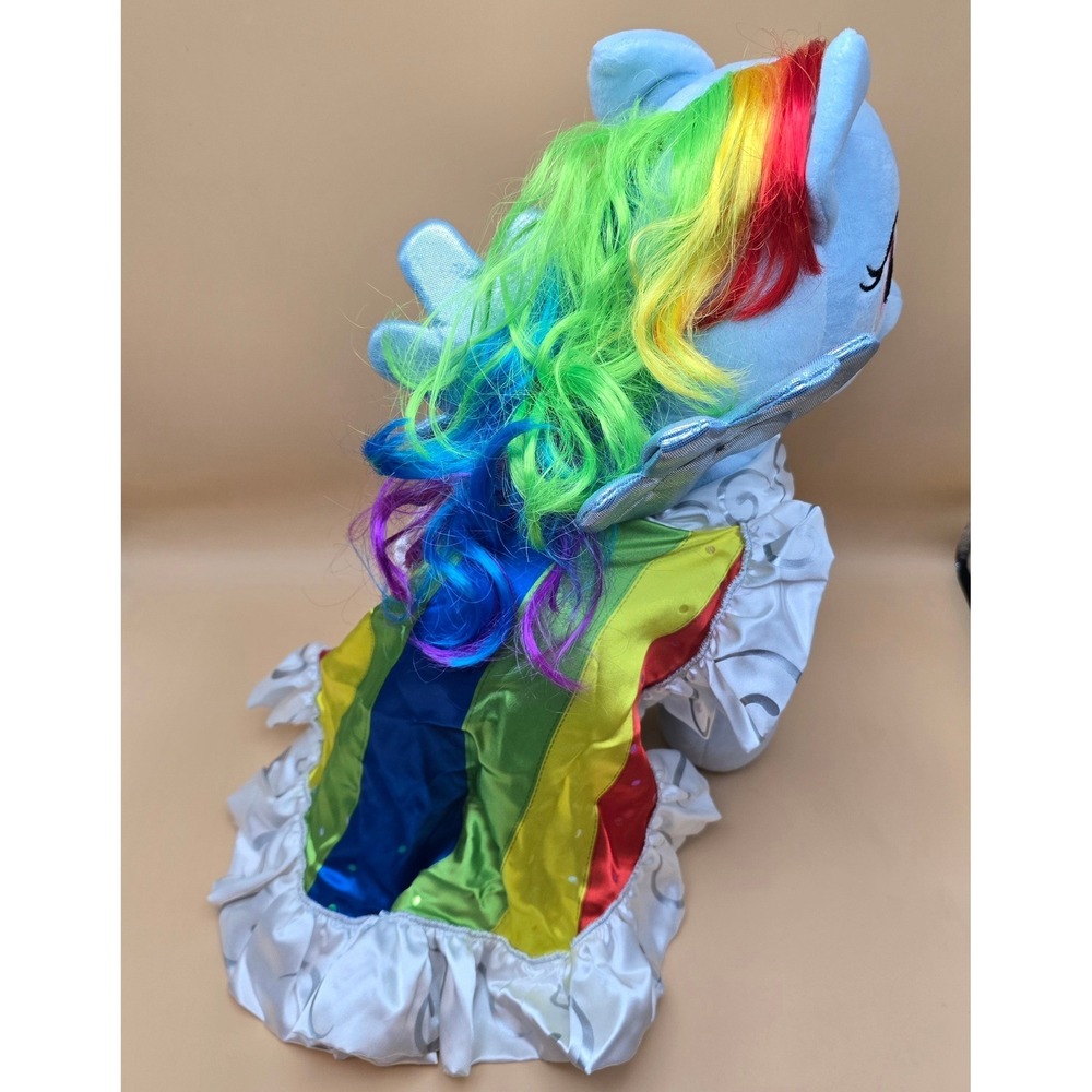 Build-A-Bear My Little Pony Rainbow Dash Plush 15 inch with Rainbow Dress‎ Wings - Picture 4 of 16